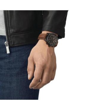 Mężczyźni klasyczny Szwajcar kwarcowy analogowe Zegarek Chronograf TISSOT T116.617.36.052.03 Czarny Wybierz 45mm image 1