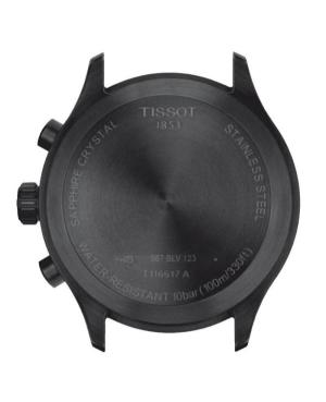 Mężczyźni klasyczny Szwajcar kwarcowy analogowe Zegarek Chronograf TISSOT T116.617.36.052.03 Czarny Wybierz 45mm image 6