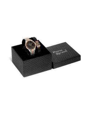 Women Classic Analog Quartz Watch PIERRE RICAUD Schwarz Dial 36mm P23010.R114Q150.K