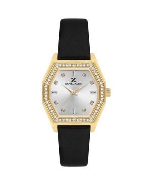 Women Analog Watch DANIEL KLEIN DK.1.14114-2 Silver Dial 34.5mm