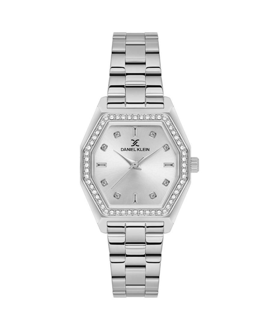 Moteriškas Rodyklinis Watch DANIEL KLEIN DK.1.14113-1 Sidabras Dial 34.5mm