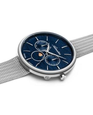 Moteriškas Classic Analog Klasikinis Swiss Kvarcinis Watch ADRIATICA Mėlyna Dial 38mm A3732.5115QF image 10