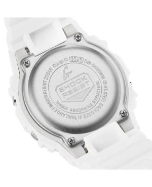 Mężczyźni sportowy Diver Japonia kwarcowy cyfrowe Zegarek Budzik CASIO DW-5600WW-7ER G-Shock Biały Wybierz 42mm image 5