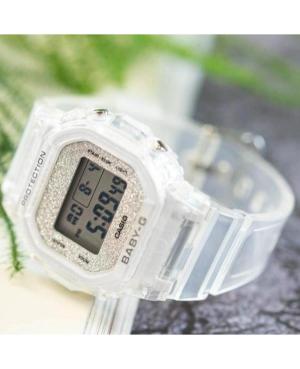 Women Sports Functional Japan Quartz Digital Watch Alarm CASIO BGD-565GC-7ER G-Shock Silver color Dial 38mm image 7