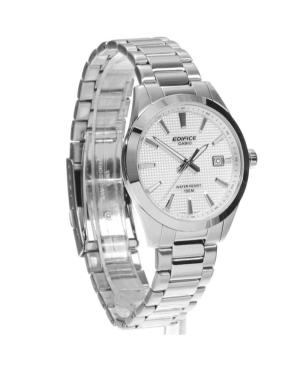 Vyriškas Klasikinis Japoniškas Kvarcinis Rodyklinis Watch CASIO EFV-160D-7AVEF Sidabras Dial 40mm image 7
