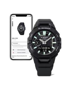 Men Sports Functional Diver Japan Quartz Analog Watch Alarm CASIO GBA-950-2AER G-Shock Černá Dial 46mm image 3