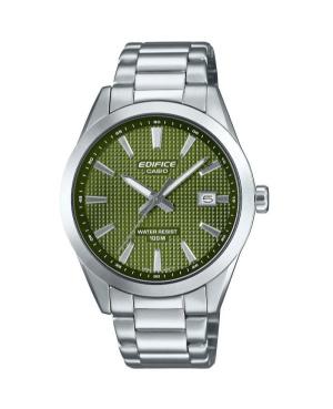 Mężczyźni klasyczny Japonia kwarcowy analogowe Zegarek CASIO EFV-160D-3AVEF Zielony Wybierz 40mm