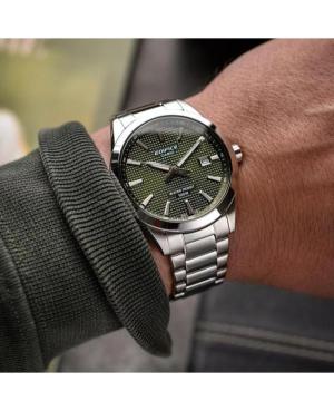 Мужские Классические Японские Кварцевые Аналоговый Часы CASIO EFV-160D-3AVEF Зелёный Циферблат 40mm изображение 4