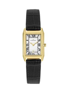 Moteriškas Klasikinis Kvarcinis Rodyklinis Watch JACQUES LEMANS 1-2189.1P Sidabras Dial 23mm