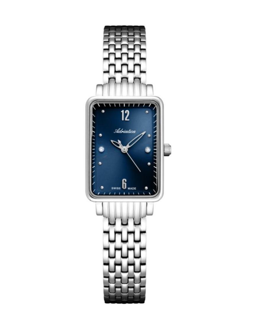 Women Classic Analog Swiss Quartz Watch ADRIATICA Blue Dial A3829.5175Q