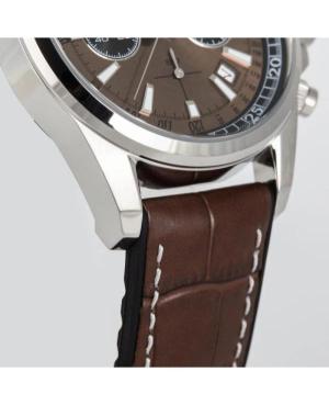 Mężczyźni sportowy klasyczny Diver kwarcowy analogowe Zegarek Chronograf JACQUES LEMANS 1-2117ZF Brązowy Wybierz 44mm image 2