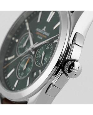 Men Klasické Sports Quartz Analog Watch Chronograph JACQUES LEMANS 1-1945.1C Zelená Dial 42mm image 3