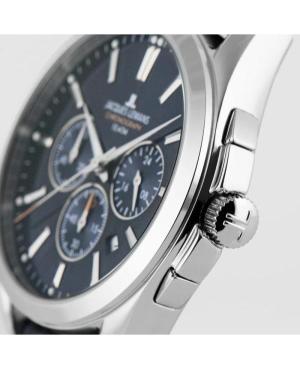 Men Sports Klassisch Quartz Analog Watch Chronograph JACQUES LEMANS 1-1945.1B Blau Dial 42mm image 3