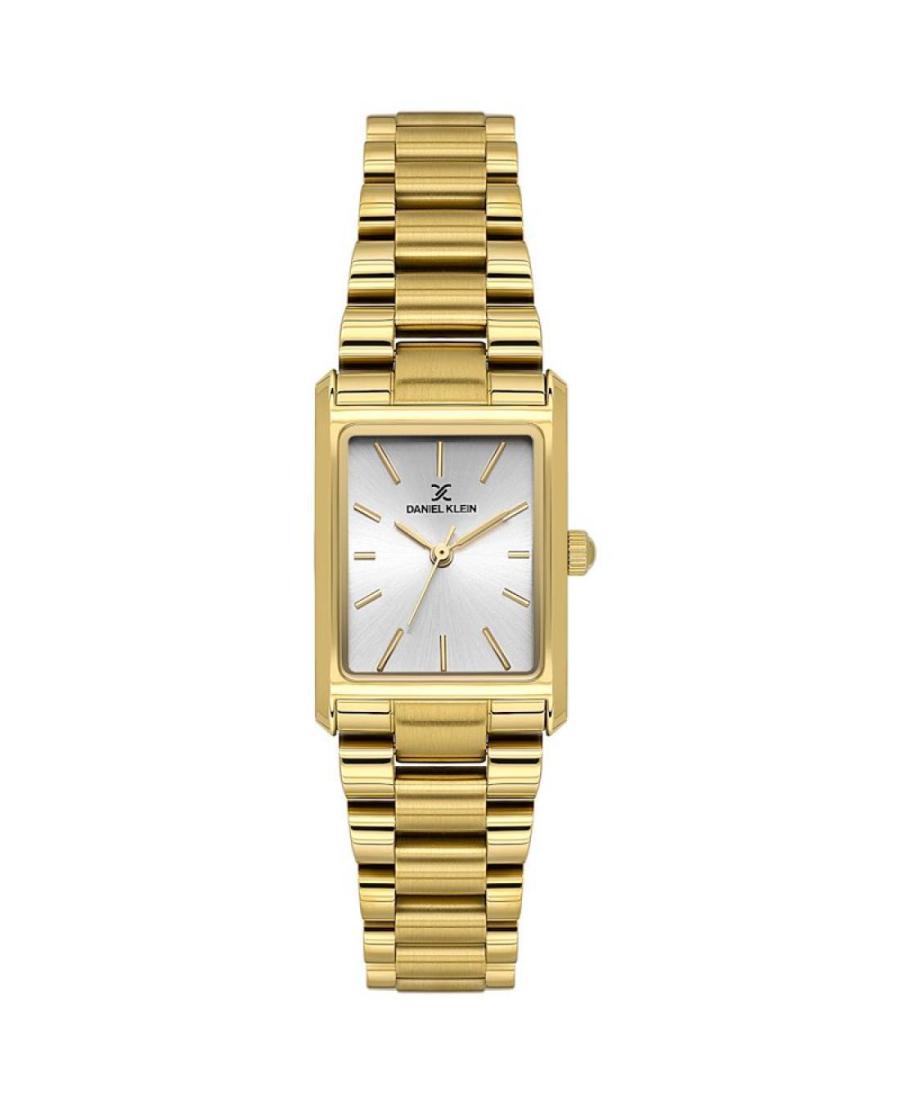 Женские Аналоговый Часы DANIEL KLEIN DK.1.14123-2 Серебряного цвета Циферблат 22mm