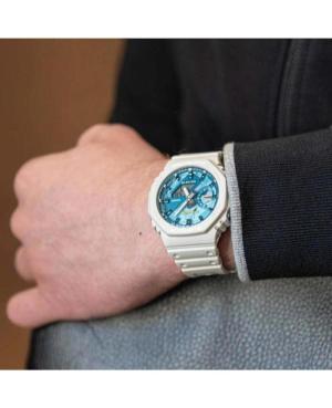 Мужские Спортивные Дайверские Наручные Часы CASIO GA-2100AS-5AER G-Shock изображение 3