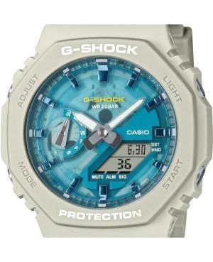 Мужские Спортивные Дайверские Наручные Часы CASIO GA-2100AS-5AER G-Shock изображение 8