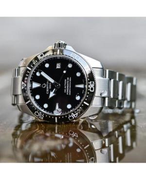 Mężczyźni klasyczny sportowy Diver Luxury Szwajcar automatyczny analogowe Zegarek CERTINA C048.807.11.051.00 Czarny Wybierz 38mm image 1