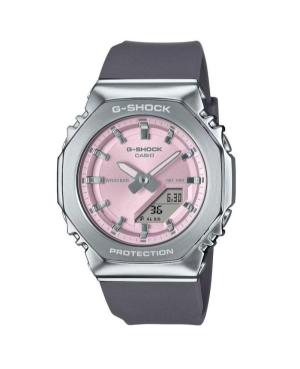 Women Sports Functional Diver Japan Quartz Digital Watch Timer CASIO GM-S2110-4AER G-Shock Růžová Dial 40.5mm