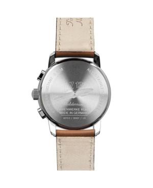 Men Klassisch Quartz Analog Watch Chronograph ZEPPELIN 9670-5 Braun Dial 42mm image 3