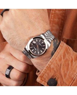 Men Classic Analog Klasické Swiss Quartz Watch ADRIATICA Černá Dial A1299.R117Q image 10