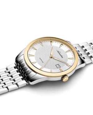 Men Classic Analog Klasické Swiss Quartz Watch ADRIATICA Silver Dial 40mm A1288.2113Q image 17
