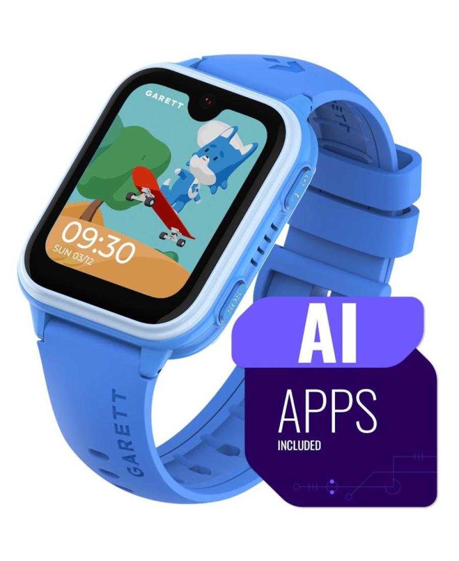 Дитячий годинник Kids Vibe AI 4G Blue Спортивний Смарт Фешн Кварцовий Рожевий Циферблат