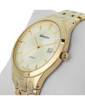 Men Classic Analog Swiss Quartz Watch ADRIATICA Gold color Dial A1236.1111Q image 13