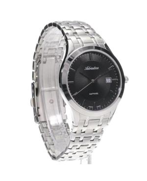 Men Classic Analog Klassisch Swiss Quartz Watch ADRIATICA Schwarz Dial 40mm A1236.5114Q image 4