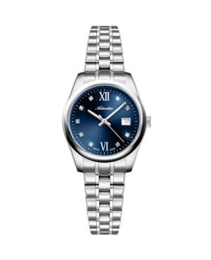 Moteriškas Classic Analog Klasikinis Swiss Kvarcinis Watch ADRIATICA Mėlyna Dial 30mm A3198.5185Q