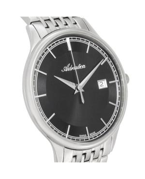 Men Classic Analog Swiss Quartz Watch ADRIATICA Black Dial A8315.5114Q image 7