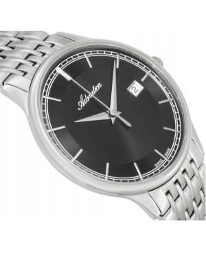 Men Classic Analog Klassisch Swiss Quartz Watch ADRIATICA Schwarz Dial 41mm A8315.5114Q image 9