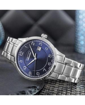 Men Classic Analog Klassisch Swiss Quartz Watch ADRIATICA Blau Dial 42mm A8316.5125Q image 2