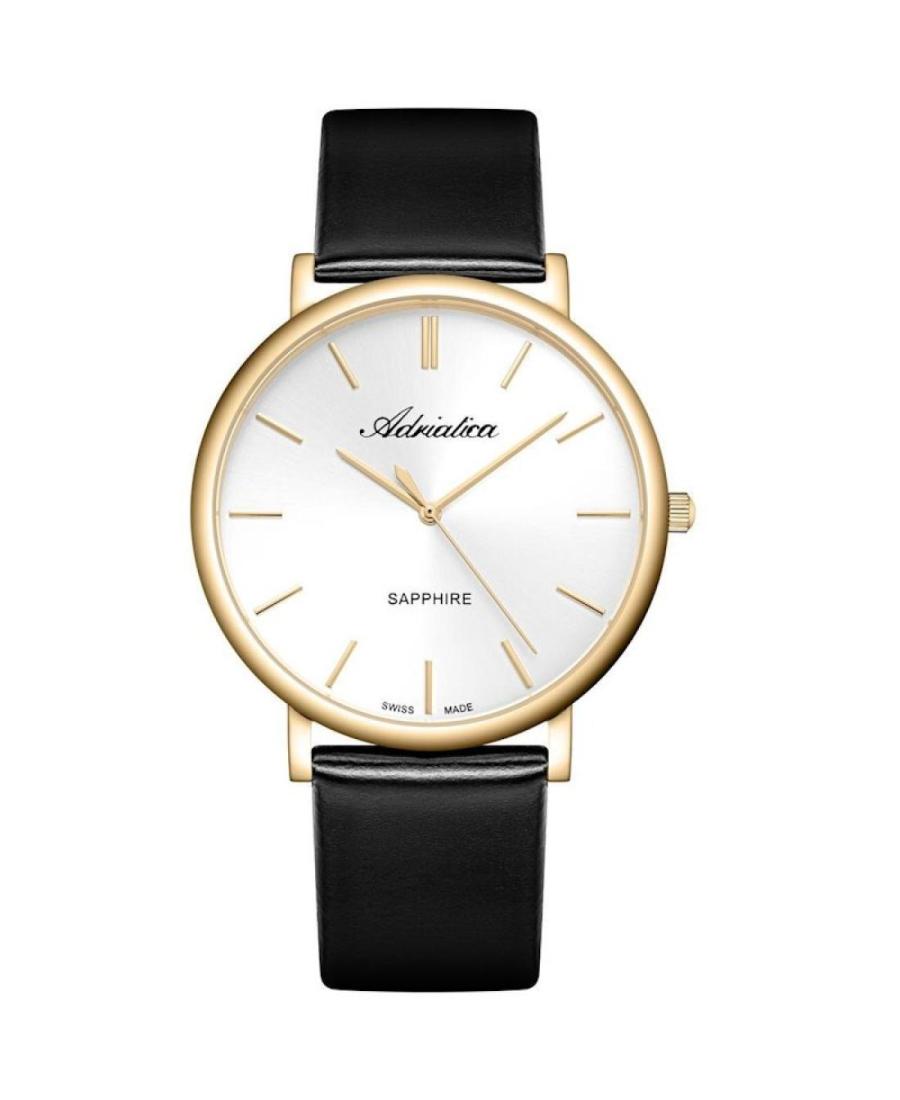 Mężczyźni Classic Analog klasyczny Szwajcar kwarcowy Zegarek ADRIATICA Srebrna Wybierz 40mm A8338.1213Q