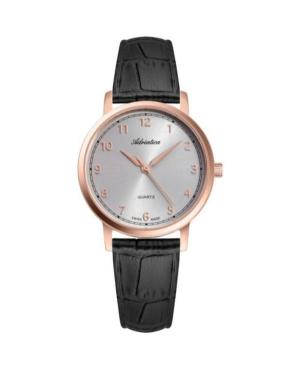 Women Classic Analog Klasické Swiss Quartz Watch ADRIATICA Silver Dial 33mm A3187.9227Q
