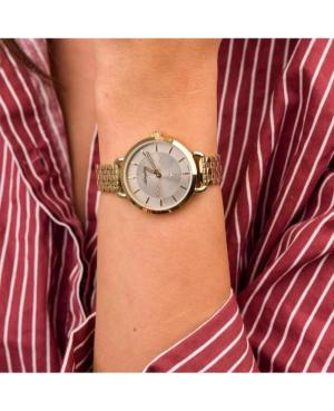 Women Classic Analog Klasické Swiss Quartz Watch ADRIATICA Silver Dial 33mm A3766.1117Q image 12