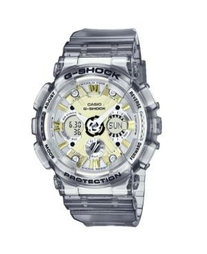 Men Sports Functional Diver Japan Quartz Digital Watch Timer CASIO GMA-S120GS-8AER G-Shock Silver color Dial 49mm