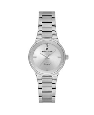Women Analog Watch DANIEL KLEIN DK.1.14136-1 Silver Dial 30mm
