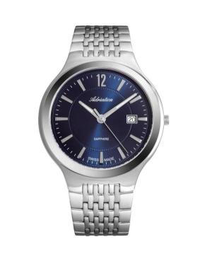 Mężczyźni Classic Analog Szwajcar kwarcowy Zegarek ADRIATICA Niebieska Wybierz A8296.5155Q