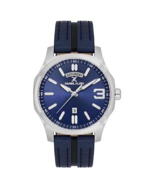 Men Analog Watch DANIEL KLEIN DK.1.14141-2 Modrá Dial 43mm