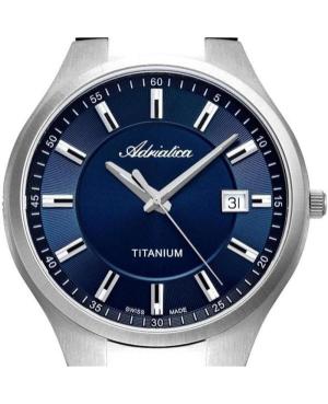 Men Classic Analog Klassisch Swiss Quartz Watch ADRIATICA Blau Dial 40mm A8329.4115Q image 5