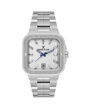 Men Analog Watch DANIEL KLEIN DK.1.14142-1 Silver Dial