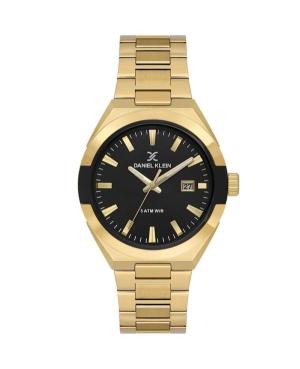 Men Analog Watch DANIEL KLEIN DK.1.14145-4 Černá Dial 42mm