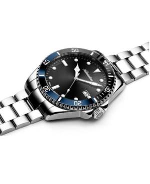 Men Classic Analog Klasické Swiss Quartz Watch ADRIATICA Černá Dial 41mm A8347.Y194QT image 12