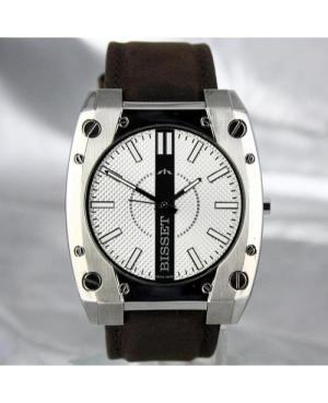 Мужские Fashion Швейцарские Наручные Часы BISSET BSCC82MSWHBBR изображение 4