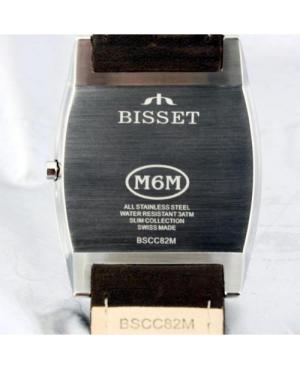 Мужские Fashion Швейцарские Наручные Часы BISSET BSCC82MSWHBBR изображение 5