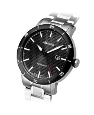 Men Classic Analog Swiss Automatic Watch ADRIATICA Černá Dial 45mm A8383.4114A image 2