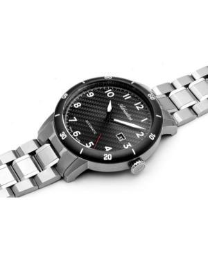 Mężczyźni Classic Analog Szwajcar automatyczny Zegarek ADRIATICA Czarny Wybierz 45mm A8383.4126A image 1