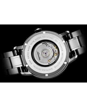 Men Classic Analog Swiss Automatic Watch ADRIATICA Černá Dial 45mm A8383.4126A image 7