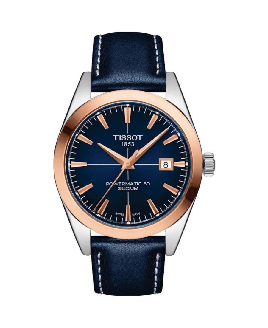Чоловічий Класичний Швейцарський Механічний Наручний Годинник TISSOT T927.407.46.041.00