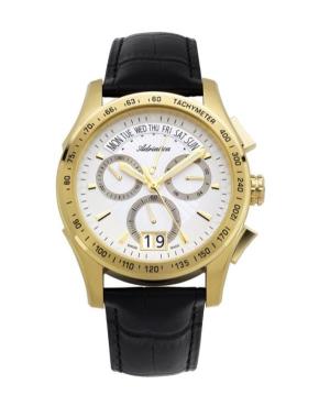Men Classic Analog Swiss Quartz Watch Chronograph ADRIATICA 46mm A1160.1213CHC